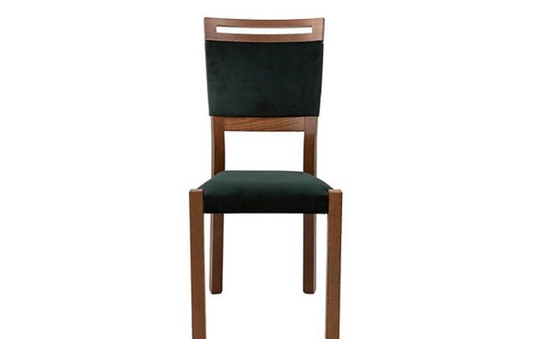 Jídelní židle, Gent TYP 2, dub stirling/zelená
