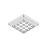 LED osvětlení KASSEL do REG2D2W, neutrální
