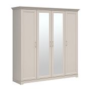 ANGA šatní skříň se zrcadlem SZF2D2M, kashmir/dub mauvella