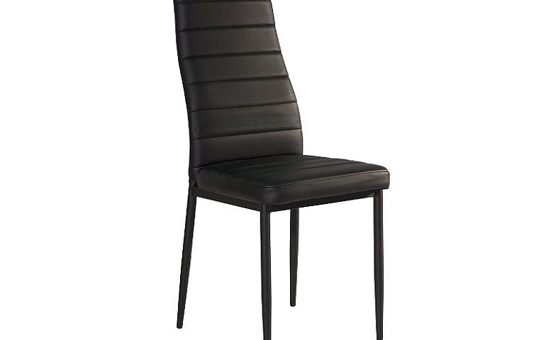 Jídelní židle, H261 C, černá
