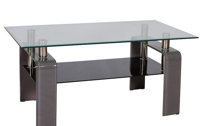 Stella Konferenční stolek šedá