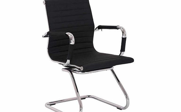 Q-123 Kancelářská židle, černá