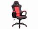 Q-029 Kancelářská židle, červená/černá