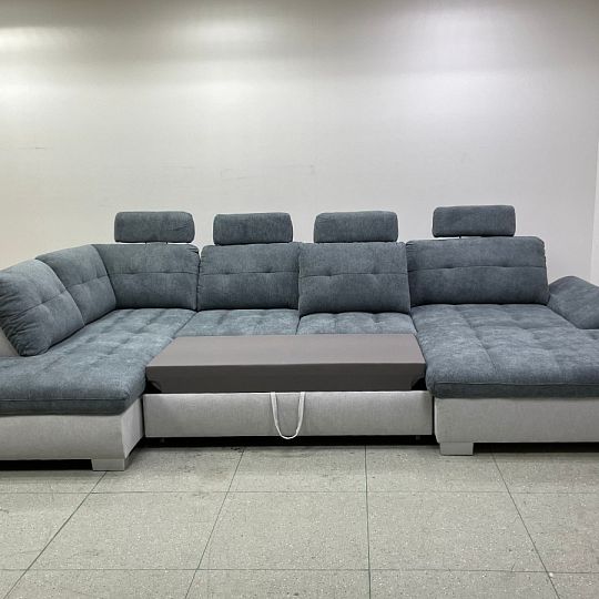 Creatio U Sedací souprava, pravá, tmavě šedá/šedá