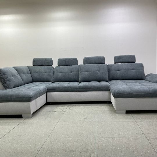 Creatio U Sedací souprava, pravá, tmavě šedá/šedá