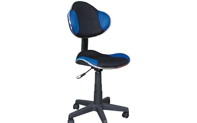 Q-G2 - kancelářská židle modrá/černá