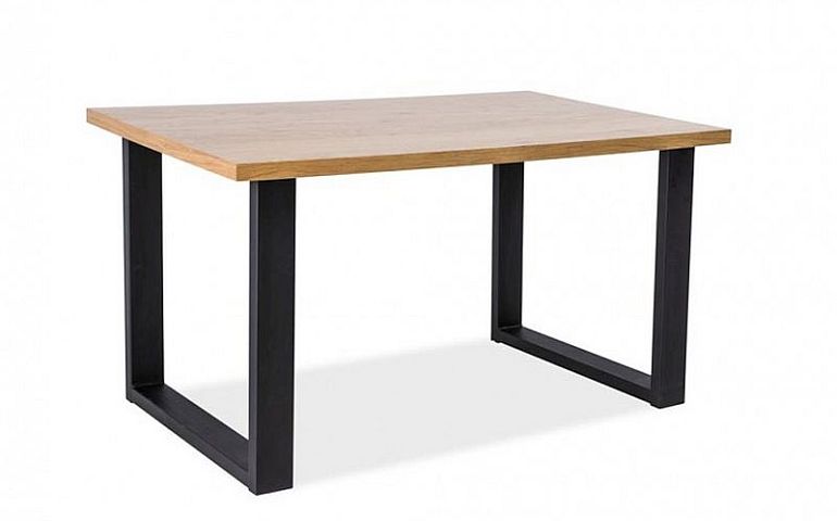 UMBRELA B konferenční stolek, dub/černá