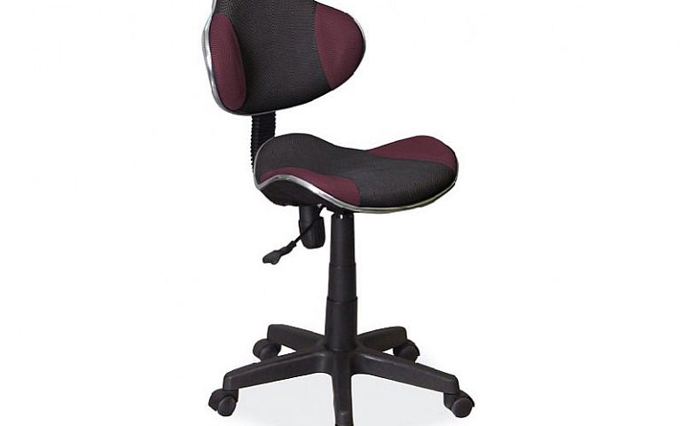 Q-G2 - dětská židle, černá/fialová