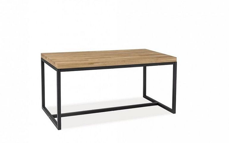 LASO B konferenční stolek, dub/černá