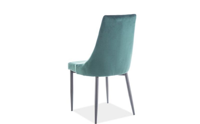 Jídelní židle, Trix B Velvet, zelená