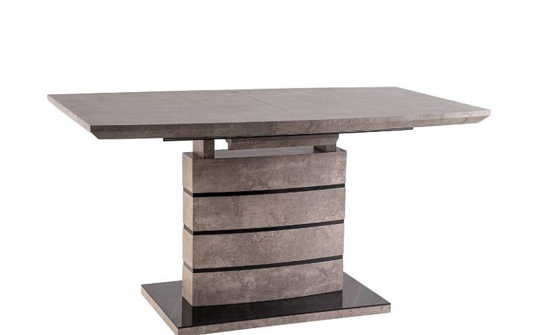 LEONARDO 1 rozkládací jídelní stůl, beton