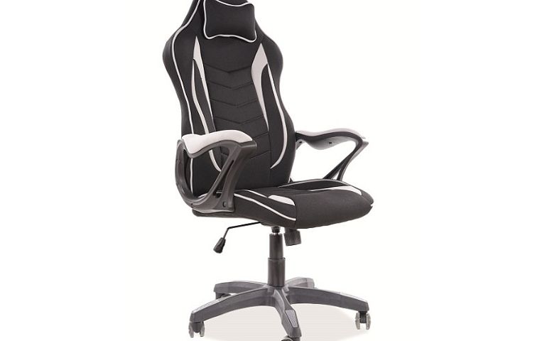 ZENVO kancelářská židle, černá/šedá