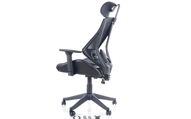 Q-406 kancelářská židle, černá