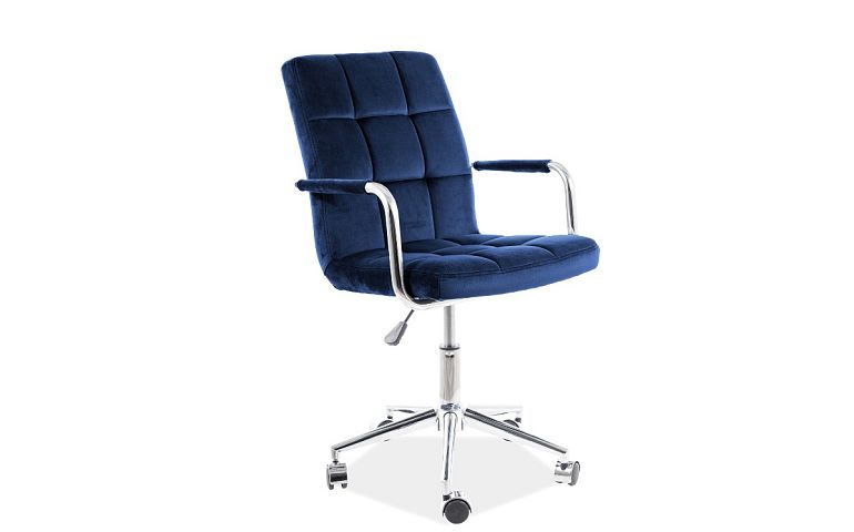Q-022 kancelářská židle, modrá