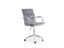 Q-022 kancelářská židle, šedá