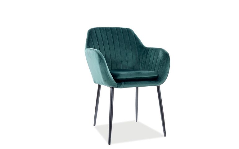 Jídelní židle, Venus Velvet, zelená