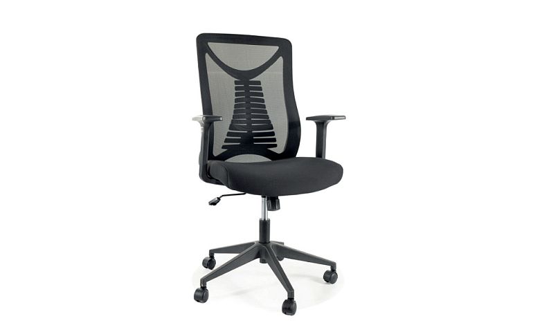 QUADRO 330 kancelářská židle, černá/černá