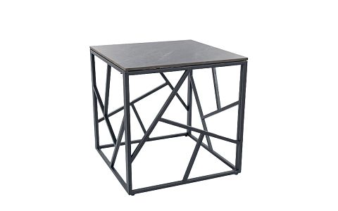 TRENDY ESKADAS B konferenční stolek, keramika/černá