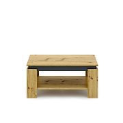 TRENDY AGATA konferenční stolek, obdélník, dub artisan/antracit