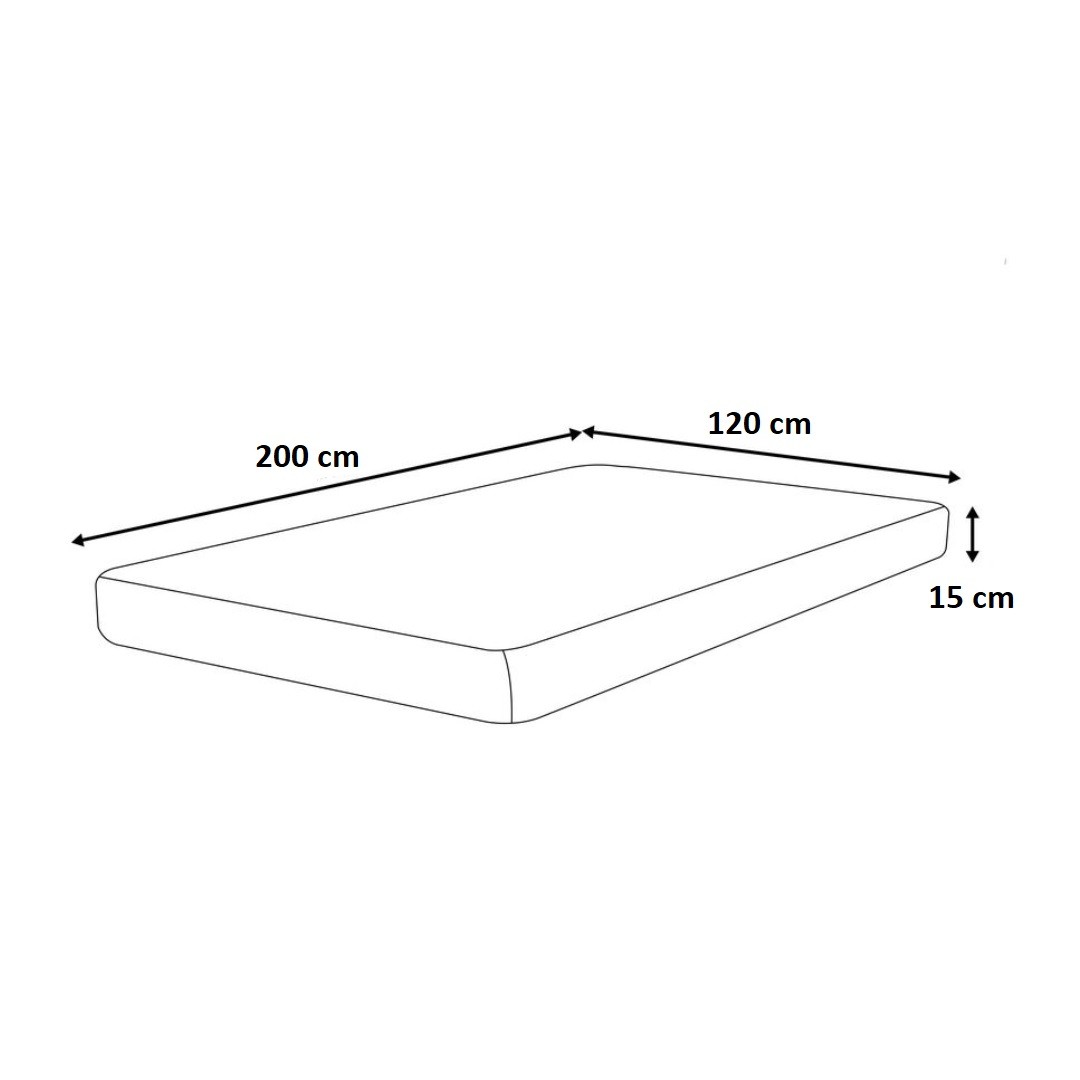 PRESTIGE NEW matrace 120 cm, bílá