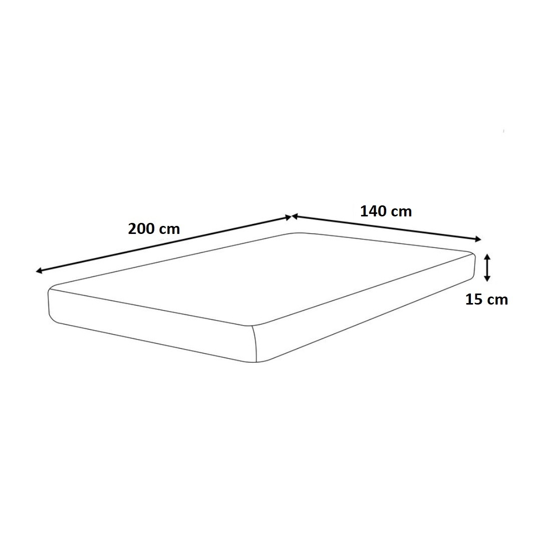 PRESTIGE NEW matrace 140 cm, bílá