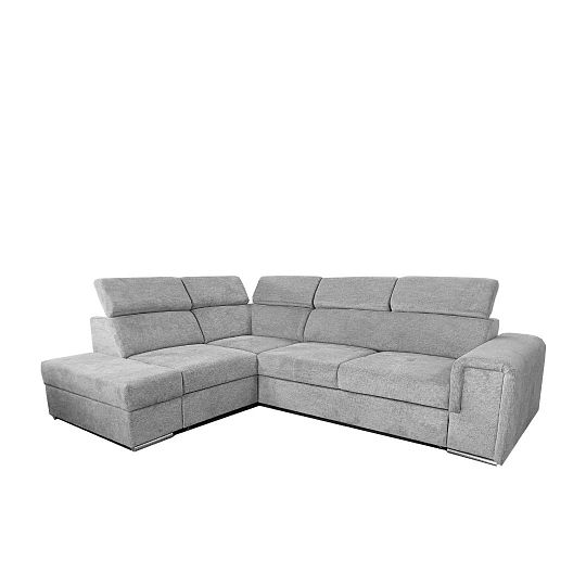 MADERA II rohová sedací souprava, pravá, šedá