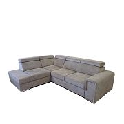 MADERA II rohová sedací souprava, pravá, hnědá