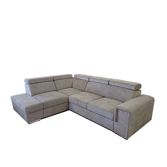 MADERA II rohová sedací souprava, pravá, hnědá