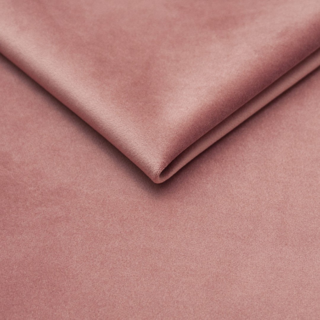 TRENDYSANTOS čalouněná postel + rošt, 160 cm, starorůžová