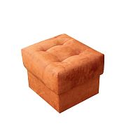 ALASKA NEW taburet s úložným prostorem, terracota