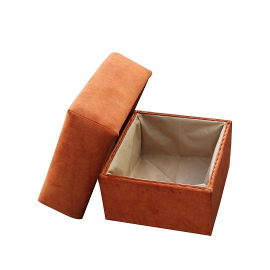 ALASKA NEW taburet s úložným prostorem, terracota