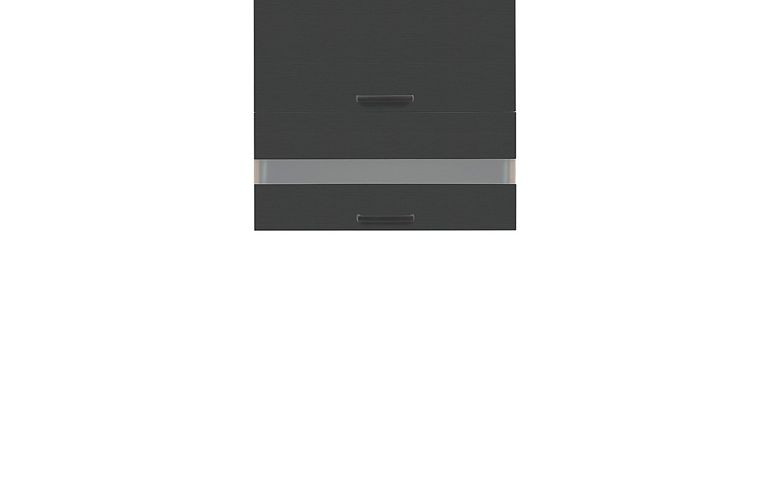 Semi Line skříňka G2O-80/72-OV/O, dub reveal/černá