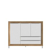 ODESSA  komoda OD55,  dub riviéra/bílá mat