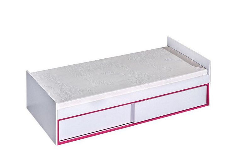 TRUFEL 13 postel 90, bílá/růžová