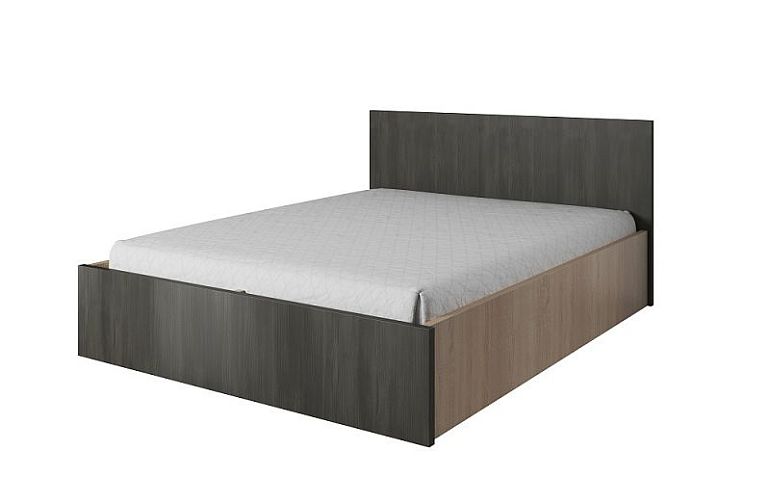 VERMONT 31 postel 160 cm, dub sonoma/ borovice černá