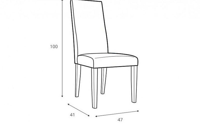 Jídelní židle, Kamali TYP 101, dub camargue/černá ekokůže