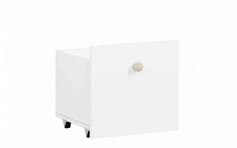 EMPOLI 01 šatní skříň, bílá/buk