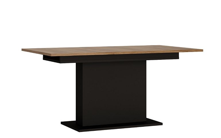 MONACO T02 rozkládací jídelní stůl, dub catania/černá