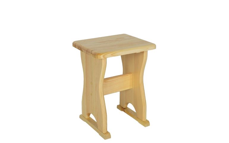 Jídelní židle taburet, Natálie č.113, masiv, borovice přírodní