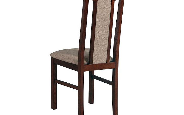 Jídelní židle, Bosanova TYP 7, ořech/béžovohnědá