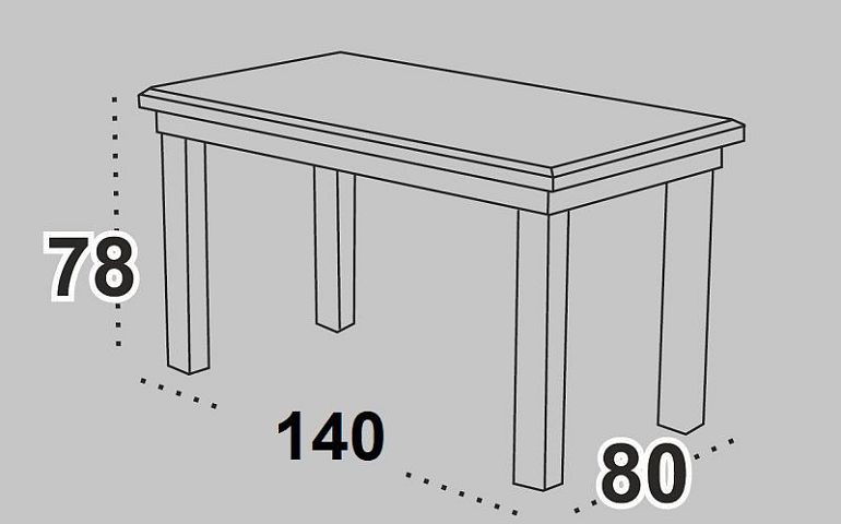 MILÉNIUM 3 Jídelní set, stůl + 4 židle, olše