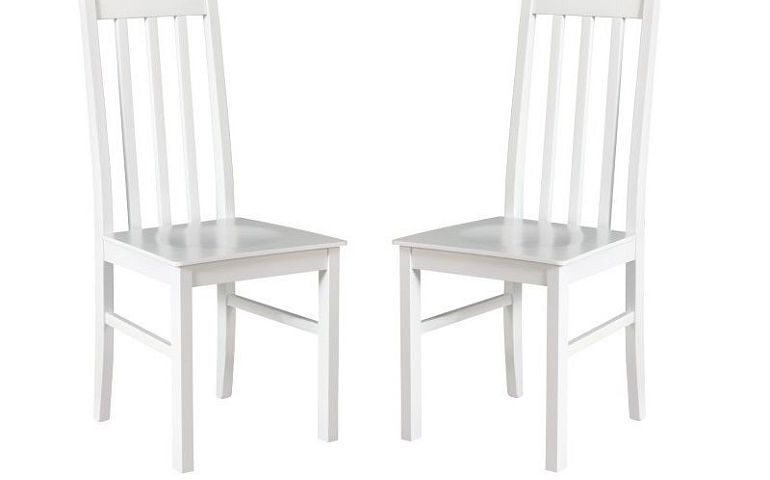 Jídelní židle, Bosanova TYP 10-D, bílá