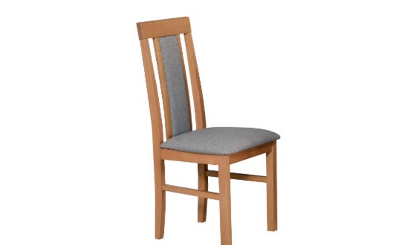 NIEL 2 jídelní židle, dub grandson/tmavě šedá