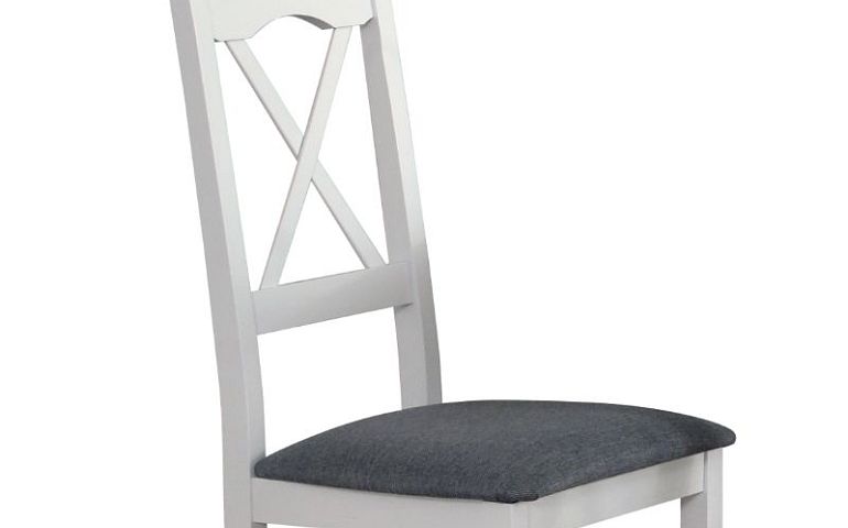 NIEL 11 jídelní židle, bílá/šedá
