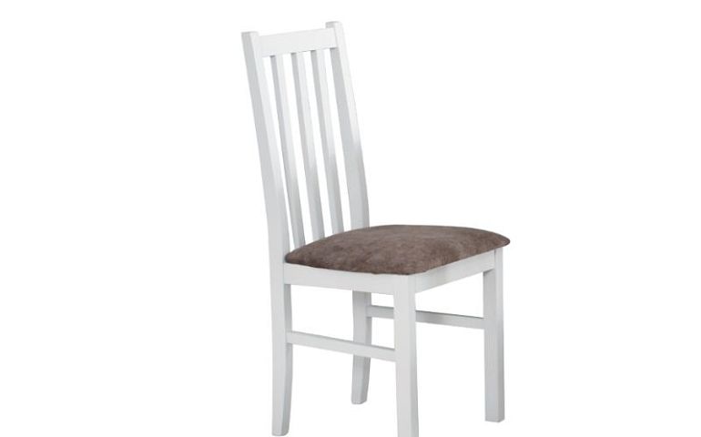 Jídelní židle, Bosanova TYP 10, bílá/béžová