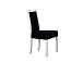 Jídelní židle, Romana TYP 5, bílá/černá