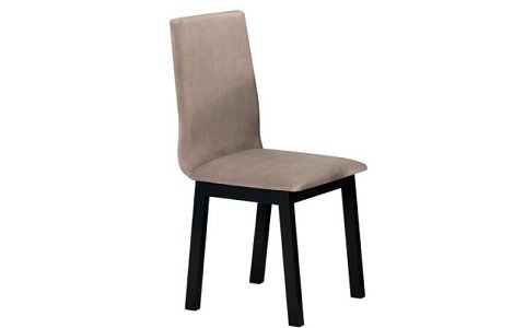 Jídelní židle, Hedvika TYP 5, černá/světle hnědá