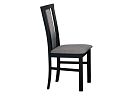 Jídelní židle, Mia TYP 7, černá