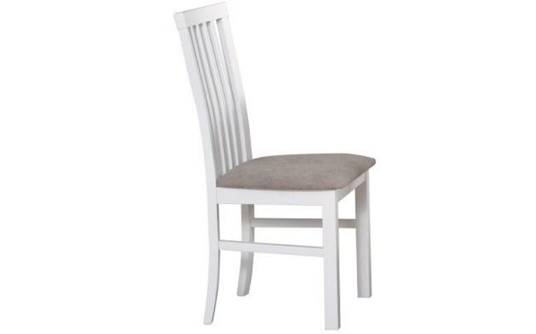 Mia 1 jídelní židle, bílá/béžová