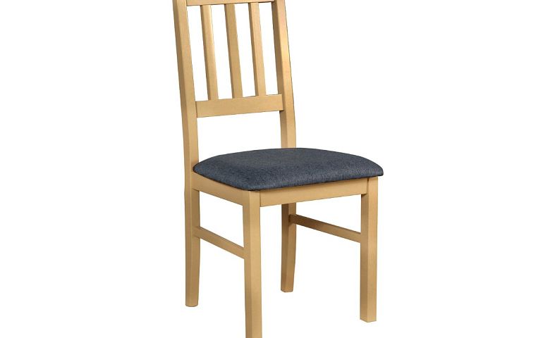 Jídelní židle, Bosanova TYP 4, buk/hnědošedá